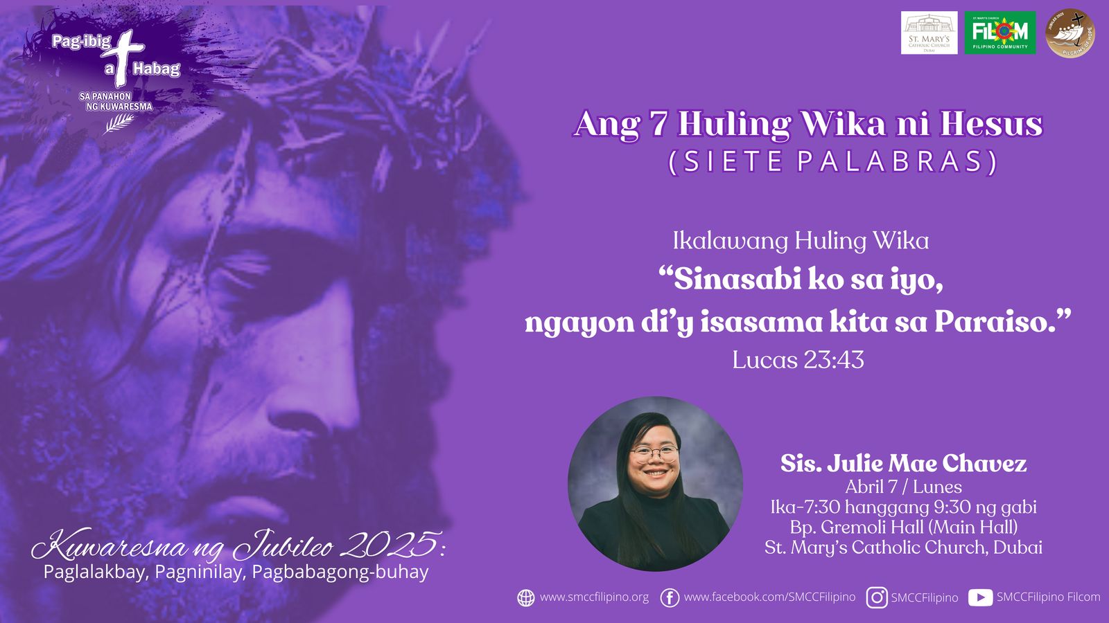 Lenten Sharing Talk Outline The Second Last Word Luke 2343